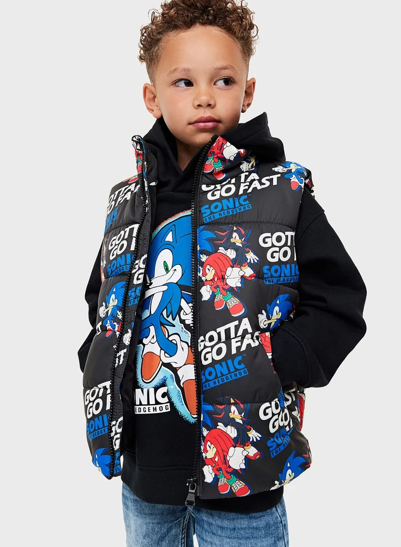 H&M Kids Printed Puffer Jacket