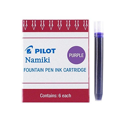 PILOT Namiki IC50 Fountain Pen Ink Cartridges, Purple, 6-Pack (69004) - Image 5