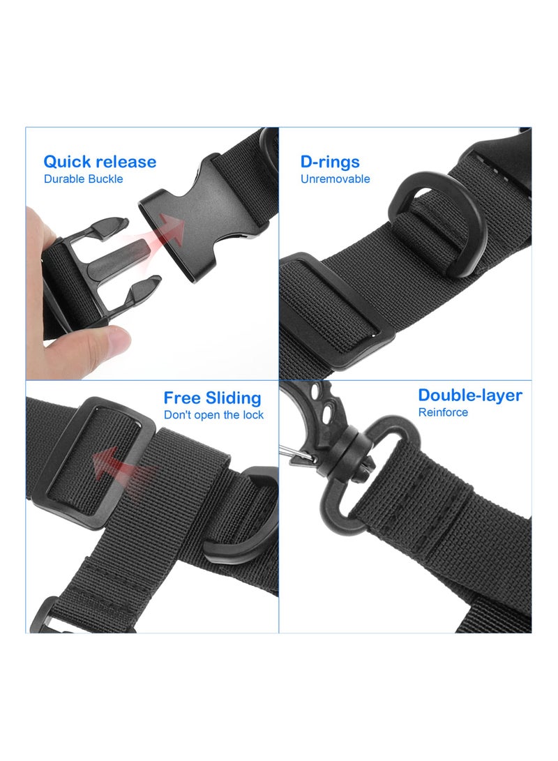 Excefore Adjustable Waist Multi-functional Fishing Wading Belt with Hook - Image 4