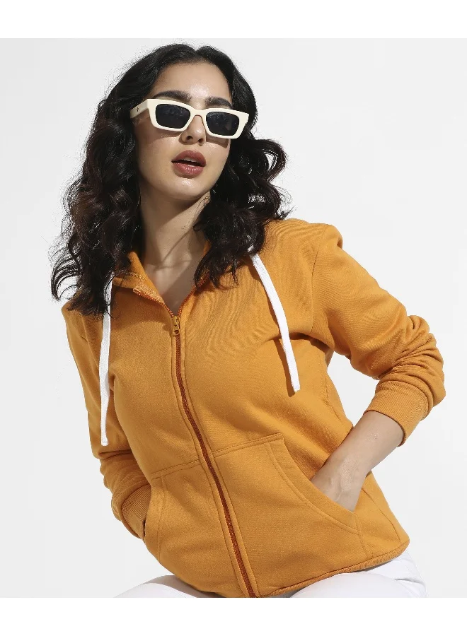 Pinacolada  Women's Red Zip-Front Hoodie With Insert Pocket for Women | Best Price UAE
