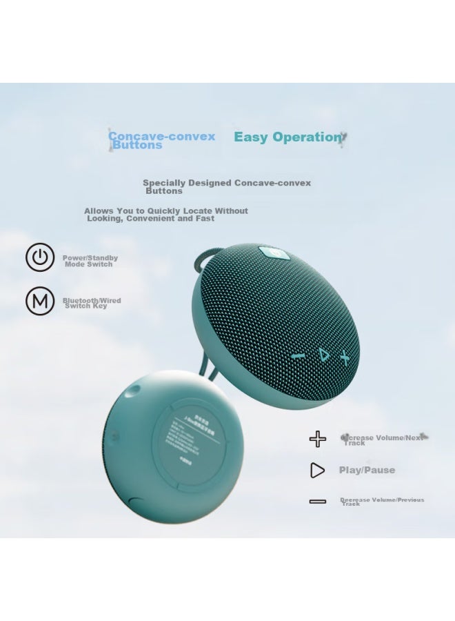 JD.com Jd Jingzao J-box Portable Bluetooth Speaker, Outdoor Waterproof Speaker, Ipx7 Waterproof Rating, Mini Subwoofer, Can Connect To Multiple Devices - Image 2