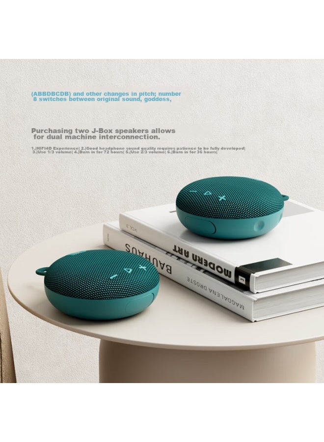 JD.com Jd Jingzao J-box Portable Bluetooth Speaker, Outdoor Waterproof Speaker, Ipx7 Waterproof Rating, Mini Subwoofer, Can Connect To Multiple Devices - Image 3