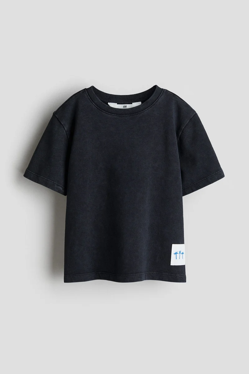اتش اند ام Loose-fit cotton T-shirt
