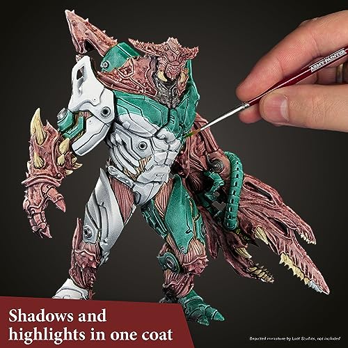The Army Painter, Speedpaint Wargamers Mega Paint Set 2.0, 60 x 18ml Speedpaints, incl. 4 metallics, 1 Medium & 1 Free Brush for miniature and model painting - Image 4