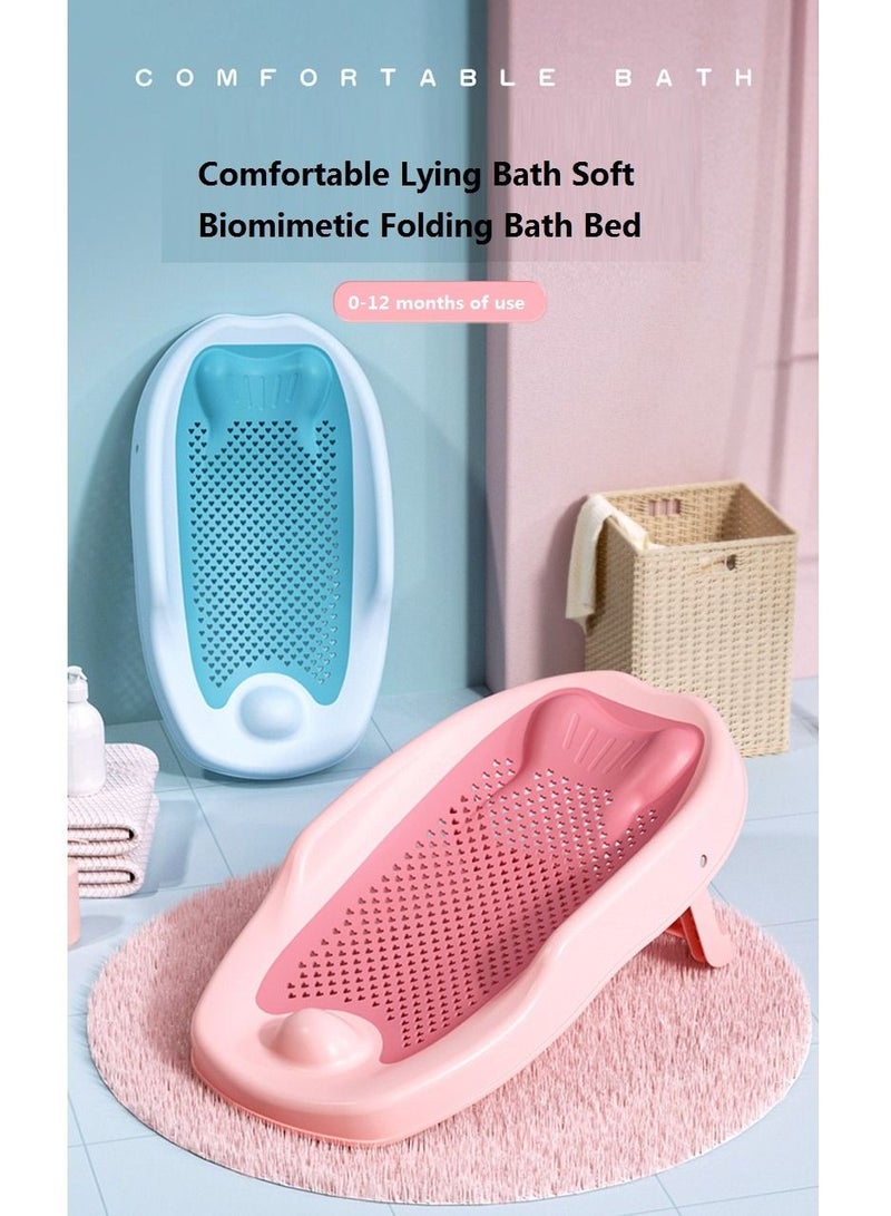 BABY PLUS Adjustable Baby Bathtub Holder For Newborns Shower Rack Gray - Image 3