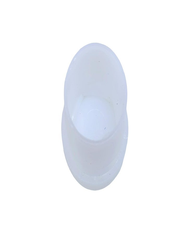 cutina Plastic Round Buffer/Bush/Pad/End Cap – 2 cm | White | Ideal for Furniture Base Protection & Anti-Scratch Support (20) - Image 4