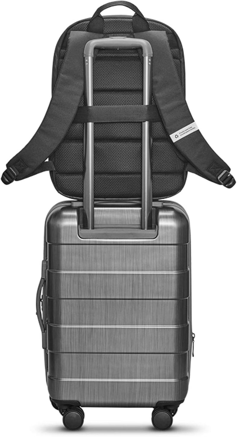 Solo New York Reserve CarryOn 22 Spinner Made from Recycled Materials Grey - Image 5
