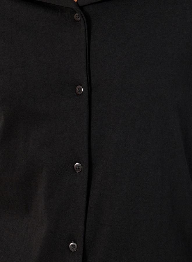 Styli COTTON JERSEY LONG SLEEVE BUTTON THRU SHIRT and PJ SET  - Image 3