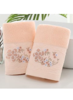 Excefore Bath Towels Soft Cotton, 100% Cotton Anti Odor Family Towels, Highly Absorbent Quick-Drying Lightweight Spa Towel for Bathroom (Pink)  - Image 5