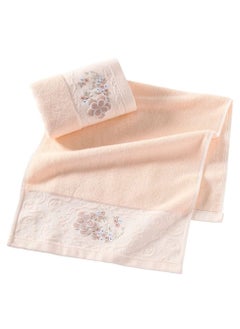 Excefore Bath Towels Soft Cotton, 100% Cotton Anti Odor Family Towels, Highly Absorbent Quick-Drying Lightweight Spa Towel for Bathroom (Pink)  - Image 2