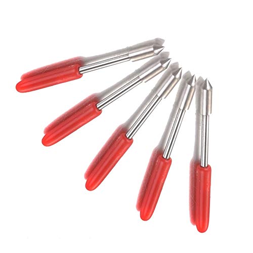 F.L.S 5pcs 45 Degree Roland GCC Vinyl Cutter Cutting Plotter Blade Spare Part - Image 4