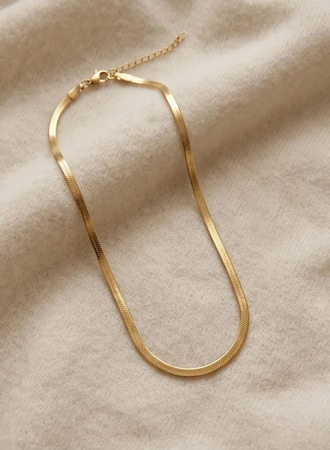 تايك تو Snake Chain Necklace