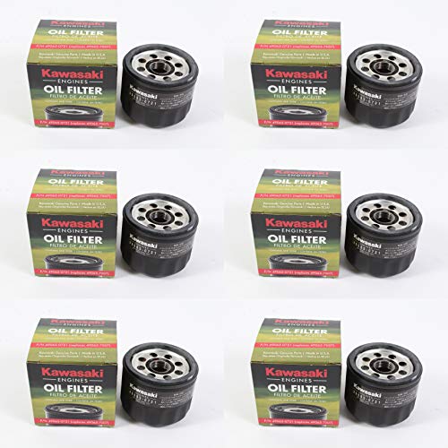 Kawasaki 6 Pack Genuine 49065-0721 Oil Filter OEM Replaces 49065-7007 - Image 2