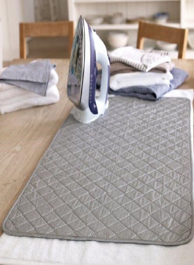 Portable Ironing Mat Blanket (Iron Anywhere) Ironing Board Replacement, Iron Board Alternative Cover - Image 2