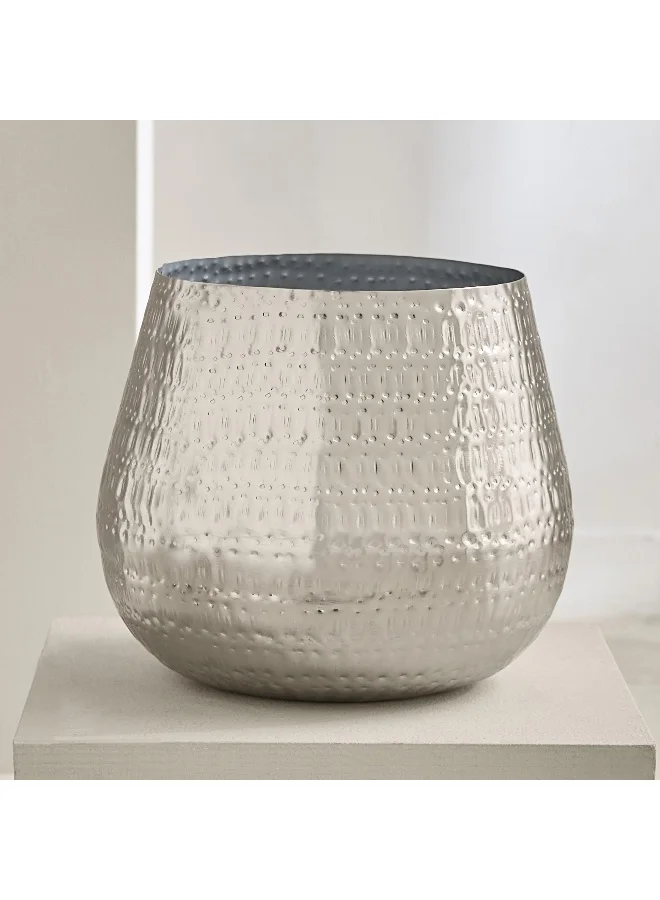 Home Box Avya Metal Textured Planter - 32x32x30 cm