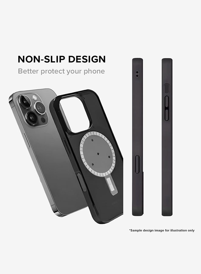 Stylizedd حافظة آيفون إير، [متوافقة مع MagSafe] غلاف مغناطيسي نحيف لحافظة هاتف آيفون إير - سبايدر مارك (أسود) - Image 3