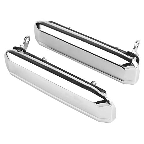 NPAUTO Exterior Outside Door Handle Metal Chrome Front Rear Left Right Driver Passenger Side Replacement for Nissan D21 Pathfinder Pickup 1986-1994 - Image 1