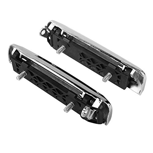 NPAUTO Exterior Outside Door Handle Metal Chrome Front Rear Left Right Driver Passenger Side Replacement for Nissan D21 Pathfinder Pickup 1986-1994 - Image 5
