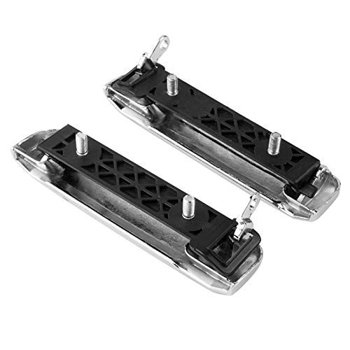 NPAUTO Exterior Outside Door Handle Metal Chrome Front Rear Left Right Driver Passenger Side Replacement for Nissan D21 Pathfinder Pickup 1986-1994 - Image 4