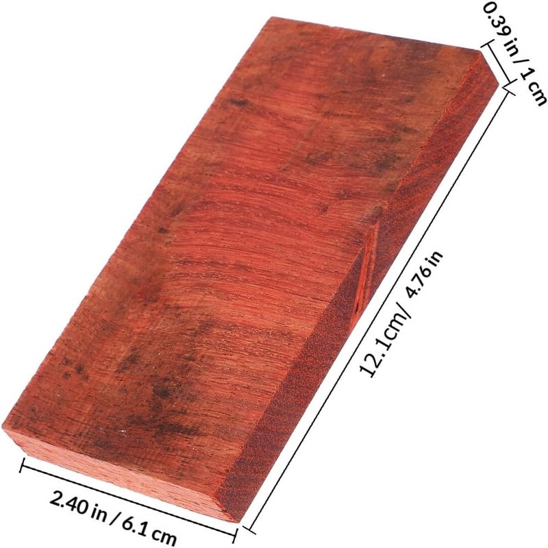Thickened Slant Cut Wood Slices for Comb Making and DIY Carving, Beveled Edge Wood Blocks for Woodcraft Projects and Hand Carving Arts Supplies - Image 2