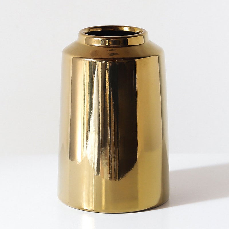 Simple Ceramic Flower Pot Vase Home Vase Decoration Home Flower Holder Vase - Image 1