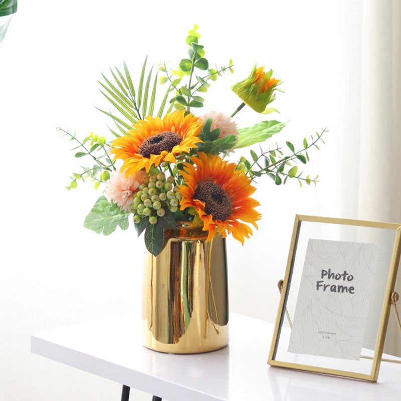 Simple Ceramic Flower Pot Vase Home Vase Decoration Home Flower Holder Vase - Image 4
