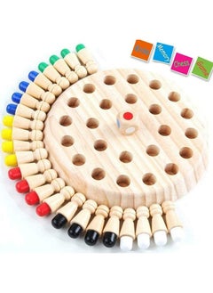 WireScorts WireScorts Wooden Memory Match Stick Chess Game, BLOWEST Colorful Memory Chess, Funny Block Board Game, Early Educational Toy, Brain Training Games for Kids  - Image 3