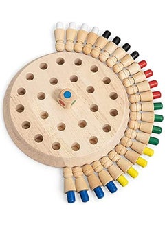 WireScorts WireScorts Wooden Memory Match Stick Chess Game, BLOWEST Colorful Memory Chess, Funny Block Board Game, Early Educational Toy, Brain Training Games for Kids  - Image 1