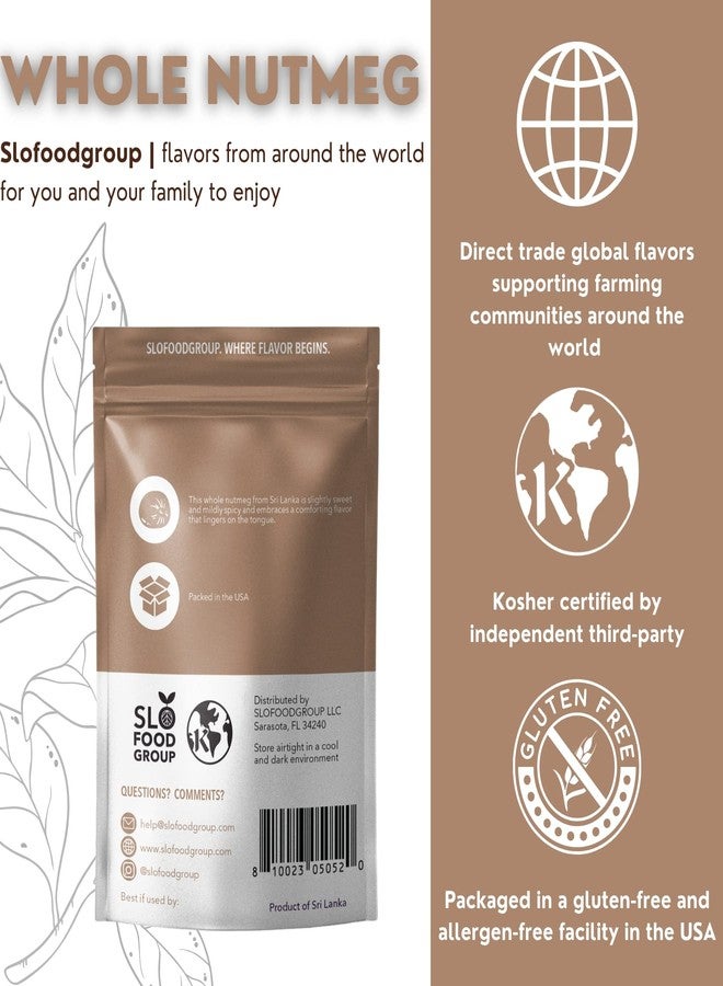 Slofoodgroup Whole Nutmeg by Slofoodgroup (Grown in Sri Lanka) (4 oz)… - Image 4