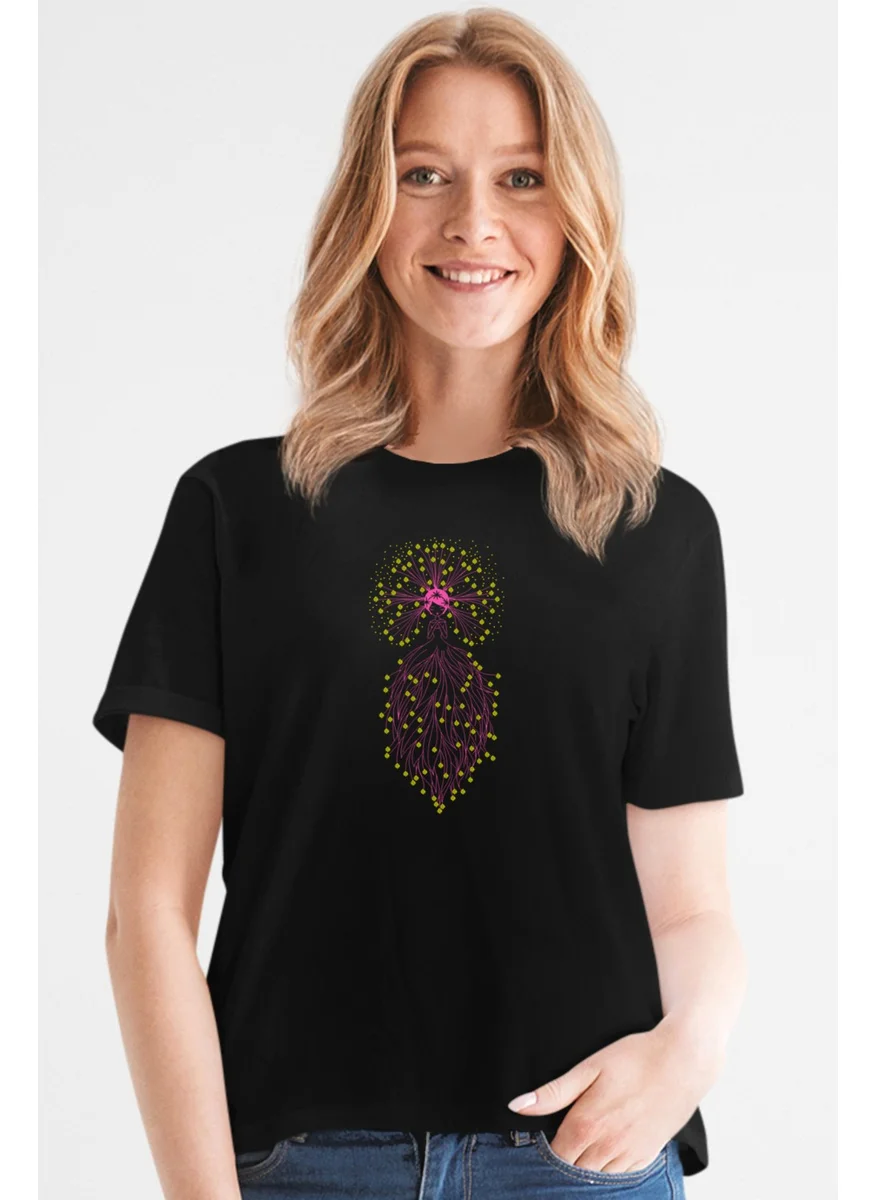 روك اند رول Star Princess Black Women's T-Shirt