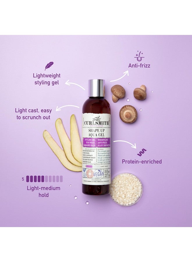 كيرلسميث - جل شيب أب أكوا، جل تصفيف خفيف الوزن مع بروتينات للشعر التالف (8 أونصة سائلة) - Image 4