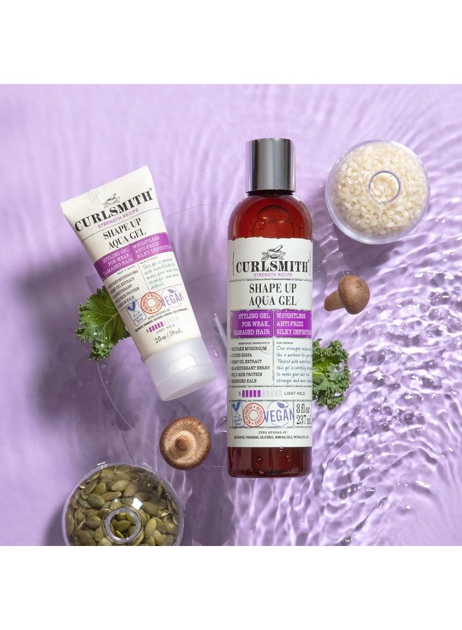 كيرلسميث - جل شيب أب أكوا، جل تصفيف خفيف الوزن مع بروتينات للشعر التالف (8 أونصة سائلة) - Image 5