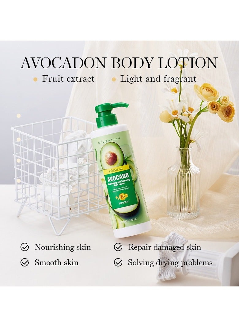 Kormesic Avocado Nourishing Body Lotion 500ml - Rich & Hydrating - Image 2