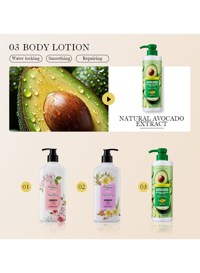 Kormesic Avocado Nourishing Body Lotion 500ml - Rich & Hydrating - Image 3