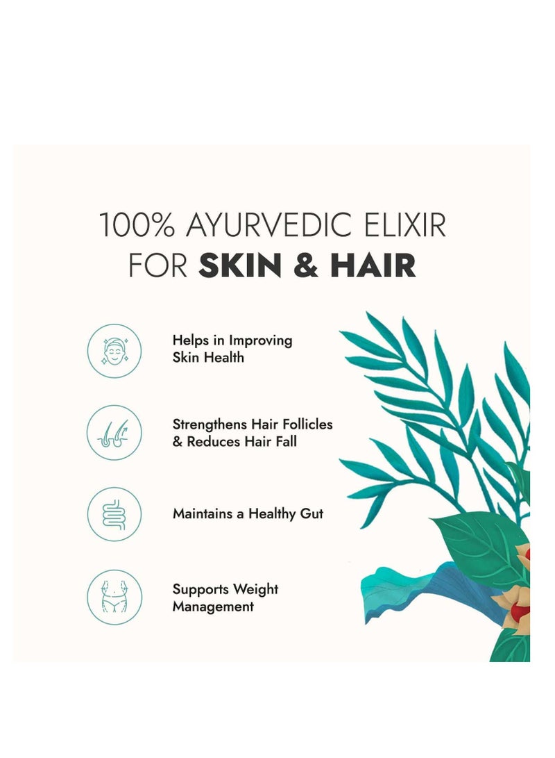 Kapiva Kapiva Thar Aloe Vera Juice (with Pulp) | Rejuvenates Skin and Hair | Natural Juice for Skin Care | No Added Sugar (1L) - Image 5