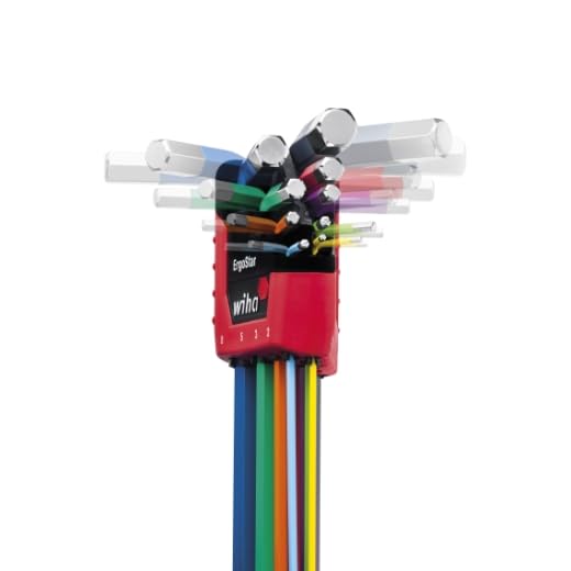 Wiha 369 ErgoStar 9-Piece Bright Colour; Metric - Image 5