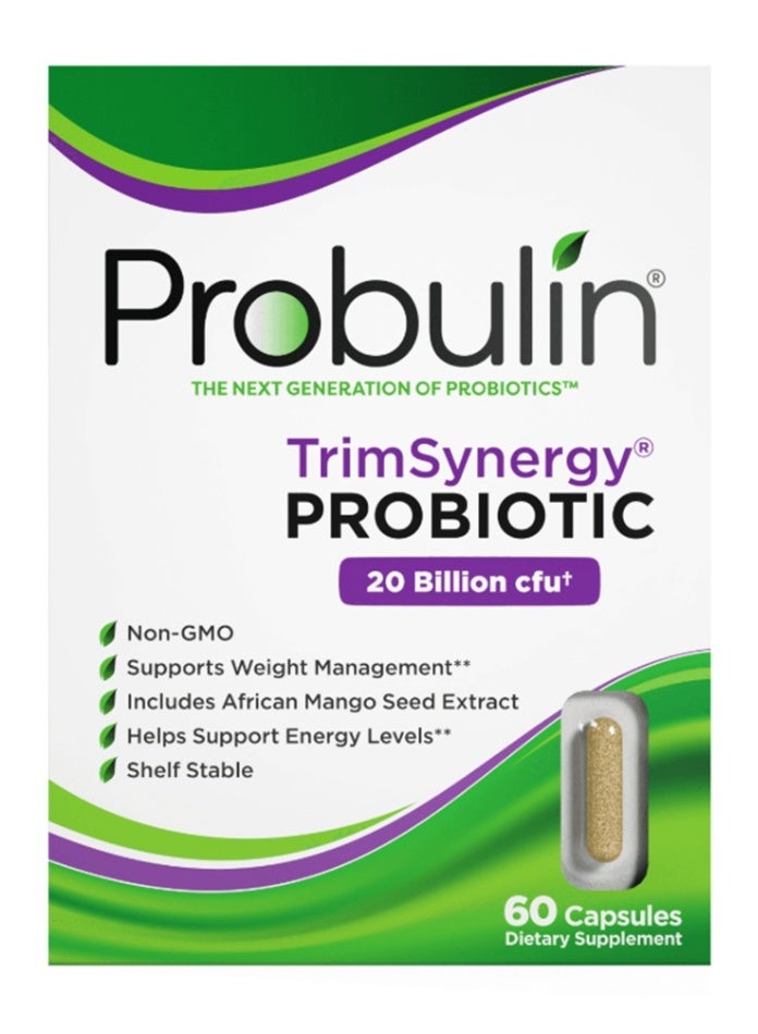 Probulin TrimSynergy Probiotic 20 Billion, 60 Capsules - Image 2