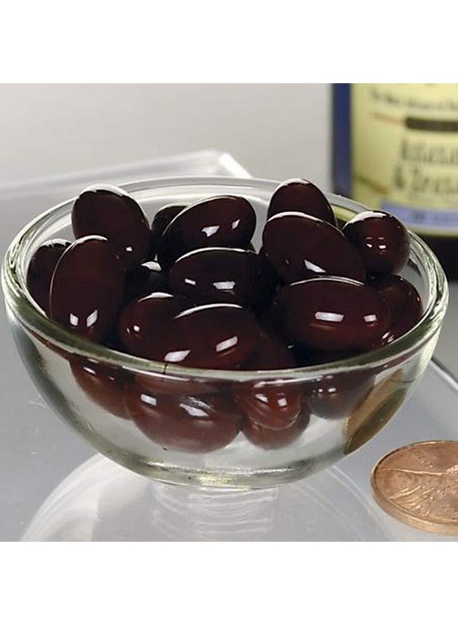 Swanson Astaxanthin & Zeaxanthin Eye Vision Brain Skin Health Antioxidant Support Supplement (Astaxanthin 4 mg & OmniXan Zeaxanthin 4 mg) 60 Softgels Sgels (4 Pack) - Image 2