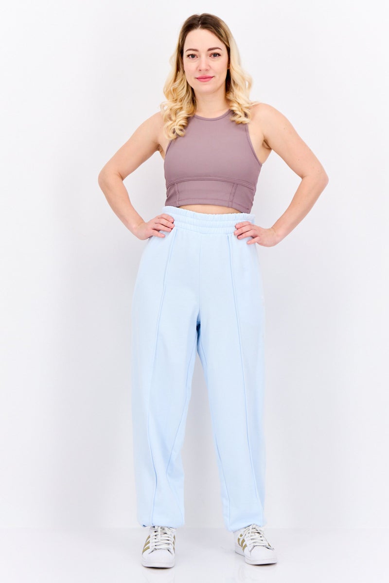 PUMA Women Relaxed Fit Training Sweatpants, Light Blue - Image 4