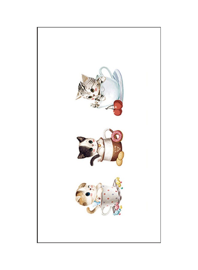 NIBEMINENT Waterproof Fashionable Temporary Tattoo Sticker Multicolour - Image 1