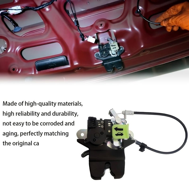 Trunk Latch Actuator Compatible With Hyundai Sonata 2009 2014 Replaces Trunk Lid Lock Latch 81230 3Q000 - Image 3