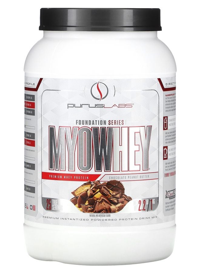 Purus Labs Foundation Series MyoWhey Chocolate Peanut Butter  2.2 lb (1 kg)