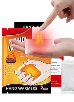 HEROCKX Hand Warmers - Disposable Hand Warmers Value Pack of 10 - Long Lasting Heat - Air Activated - For Body, Hands and Feet  - Image 1