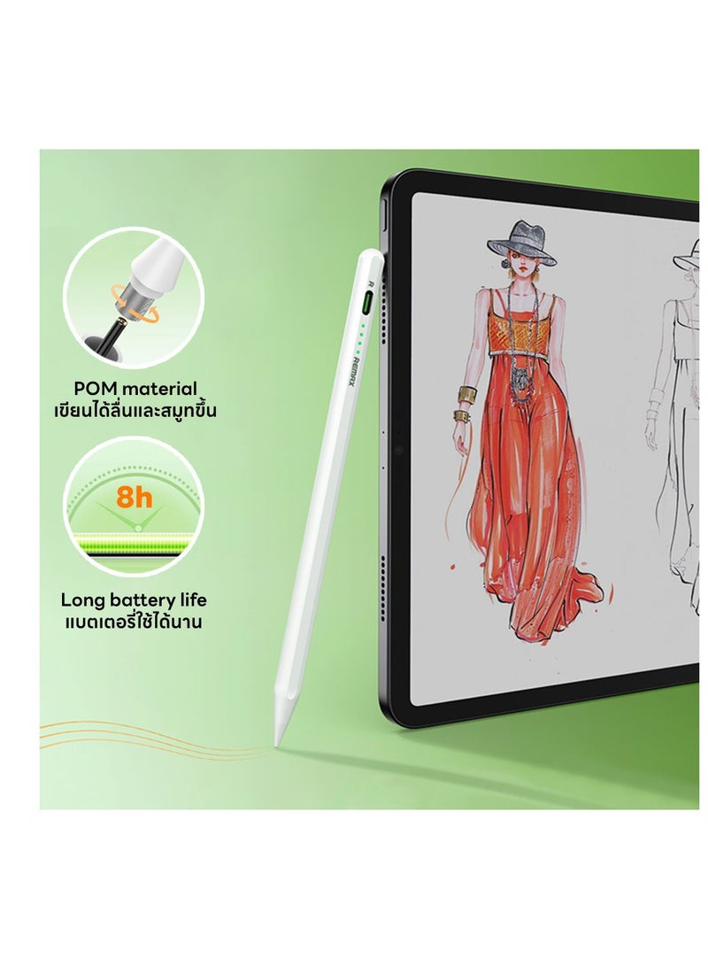 ريماكس قلم اللمس النشط Remax AP08 ثنائي النظام مع نظامين متعددي الأغراض مع وظيفة رفض راحة اليد المغناطيسية - Image 5