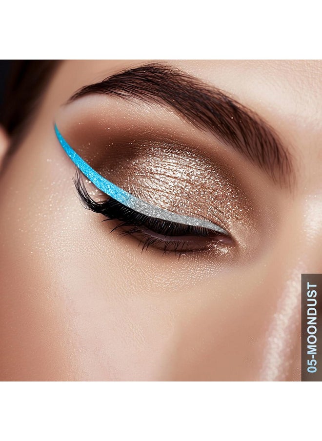 Glam21 Prismatic 5D Eyeliner| Waterproof|Smudge Proof|Long Lasting Eyeliner With Easy Application|Creamy Formula|Multichrome Effect Bold Color Payoff | 05-Moondust - pzsku/ZBA8F1F8DBDC0E28F88F4Z/45/_/1735567095/c8e3e7c8-1ec8-4a65-a5c5-78297634b2fa