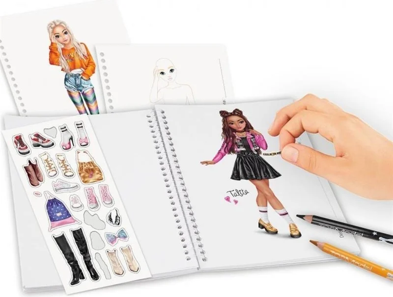 Top Model Topmodel Pocket Coloring Book