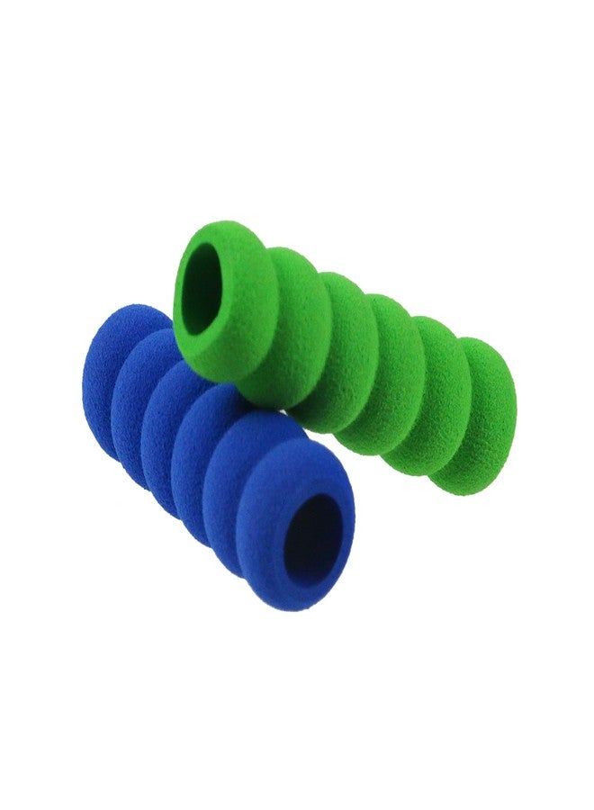 Pastlla 10 Pcs Foam Pencil Grips Pencil Holders of 6 Rings for Handwriting Writing, Assorted Colors 1.5 Inches Long Pencil Holder Grippers Soft Mechanical Pencil Holder Cushion for Relieving Fingers - Image 4