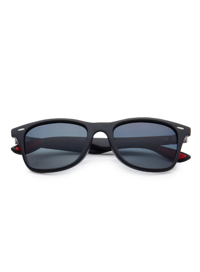 Lee Cooper Polarized Sunglasses Gradient G15 Frame Black Mirror Lens 53mm  - LC1215C02