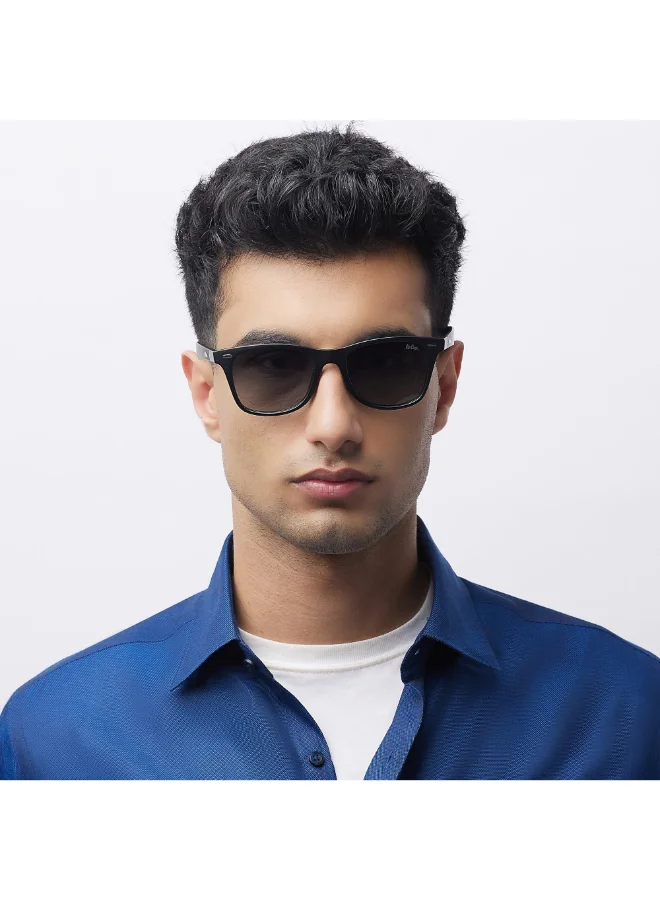 Lee Cooper Polarized Sunglasses Gradient G15 Frame Black Mirror Lens 53mm  - LC1215C02