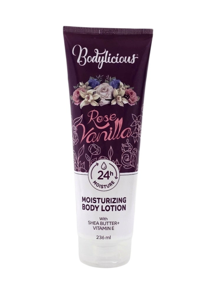 Bodylicious Rose Vanilla Moisturizing Body Lotion 236ml - Image 1